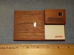 Lot of Pharmaceutical Drug Rep Pads of Paper and Wooden Pen Holder