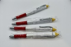 Sanofi Aventis Heavy Metal Pharmaceutical Promo Pen Stylus Tip Lot of 4 NOS READ