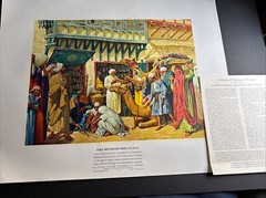 A HISTORY OF PHARMACY IN PICTURES 1954 PRINT#12 Great Gift For Doctor 22″×18″