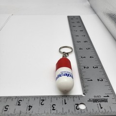 Vintage Medical Advertising keychain Shiono Qualicaps