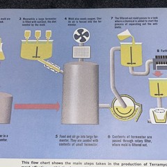 Weimer Purcell Antibiotic Production Illustration 1967 Original Encyclopedia