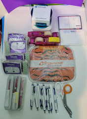 Misc Lot of Pharmaceutical items Drug Rep Lipitor Depakote stapler pen pad sciss