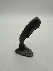 Trandate Labetalol HCI Pharmaceutical Advertising Pewter Whale Figure