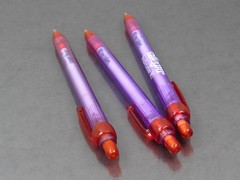 Allegra PENS Drug Rep Pharmaceutical Promo Rotating Barrel Lot of 3 Dry Ink