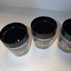 Pharmacy United States Postage Stamp Vintage 1972 Plastic Cups Set Of 4