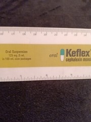 Vintage 1971 Drug Rep KEFLEX RULER Lilly Cephalexin Monohydrate RARE 12″ / 30cm