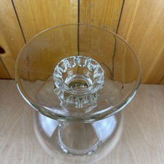 Antique Apothecary Glass Jar With Lid Candy Store Container