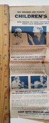 Children’s Ben-Gay, Methyl Salicylate! ©1953, 1958, chest colds & muscular pain