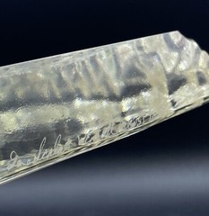 Pharmacist Rx Art Glass Iceberg Display Award Wendell August Forge