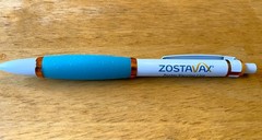 ZOSTAVAX Zoster Vaccine Pharmaceutical Drug Rep Collectible Promotional Pen