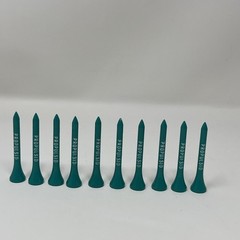 Vintage Propulsid Promotional Golf Tees Wood Blue Lot Of 10 Pharmaceutical