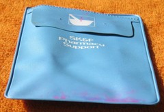 *HTF* Vtg 1970’s Drug Rep Promo SK&F Pharmaceutical Used Pocket Protector *VG*