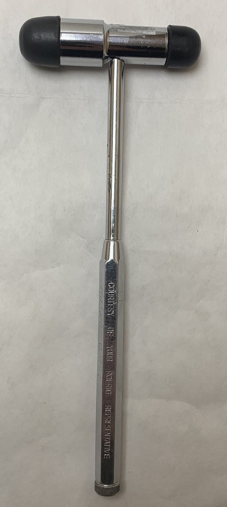 Pharmaceutical Drug Rep Advertising Roerig Antivert Meclizine Reflex Hammer
