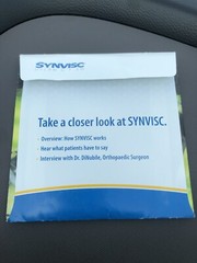 2008 Synvisc Hylan G-F 20 Genzyme Informational Promotional CD Made in Germany