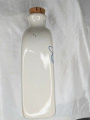 Oil Jar Ceramic Italian Reproduction Antique Reproduction Cork Kitchen Bar Decor