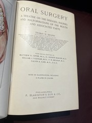 RARE Oral Surgery 1915 Illustrated Medical Dentistry Disease Truman W Brophy