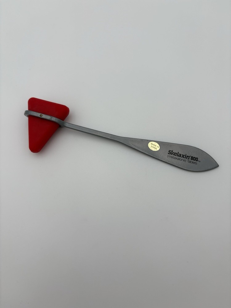 Drug Rep Pharma Pharmaceutical Skelaxin Promotional Reflex Hammer  -NO BOX –