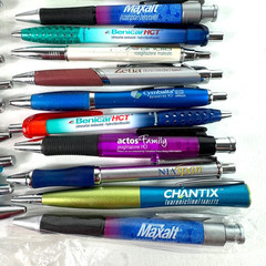 Lot of 46 Pharmaceutical Advertising Click Pens Drug Reps Zoloft Chantix Nexium