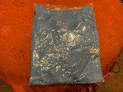 Viagra Scrub Top Blue NEW in Original package Rare Vintage Unisex L/XL One Size