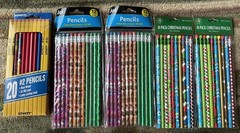 Large Lot of Assorted New Pencils – 105 Pencils