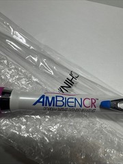 Drug Rep AMBIEN CR Collectible Heavy Metal Pen RARE New