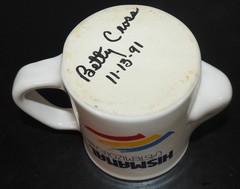 Vintage Hismanal (astemizole) NOSE Ceramic Coffee Mug Pharma Rep Promo Item 1991