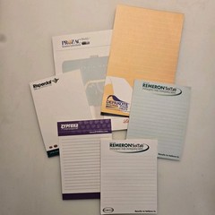 Drug Rep Pharma Lot of 6 Note Pads Prozac Zyprexa Remeron Risperadal Depakote