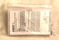 Vtg Avinza Morphine Sulfate CII Magnet Clip Pharmaceutical Promo Merch NIP Rare