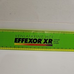 Effexor XR Green Ruler Pharmaceutical Drug Rep Promo Advertising