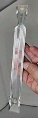 VTG Risperdal Risperidone Drug Rep Swag Hard Plastic Acrylic Magnifying Ruler