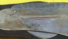 Antique/Vintage Foot Arch Support Nickel Silver Left pat 7-14-14 Medical decor
