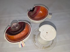 1960s Merck Pharmaceutical Advertising Model „Aldomet Methyldopa“ Eye Model