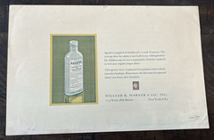 Abbott Laboratories La Roche Medical Advertising Flyers Warner Dayanim LOT VTG