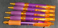LOT of 5 LEVITRA Medical Drug Rep Pharmaceutical Pens Collectible Advertising