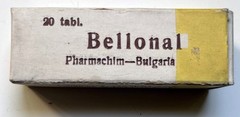 Vintage medicine for collection – BELLONAL, Unopened, rare