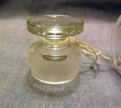 NOS TCW (Wheaton) Co 8oz Apothecary Jar w Lid Powder Surveillance Bottle US NAVY