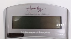 HUMALOG Medical Drug Rep Pharmaceutical CALCULATOR Collectible Advertising