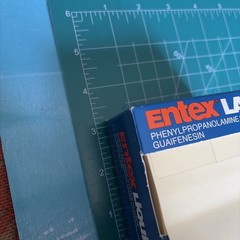 Vintage Drug Rep Pharmaceutical Promo Medical Advertising Post It Notes Entex LA