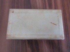 1949 Vtg Axtell Clinic Newton Kansas KS Pill Box Dr Glover Pharmacy Prescription