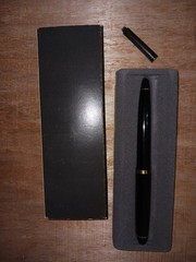 Vintage Seldane Pharmaceutical Fountain Pen With Original Box