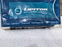 RARE LIPITOR FACIAL TISSUE PACK DRUG REP PROMO PHARMACEUTICAL