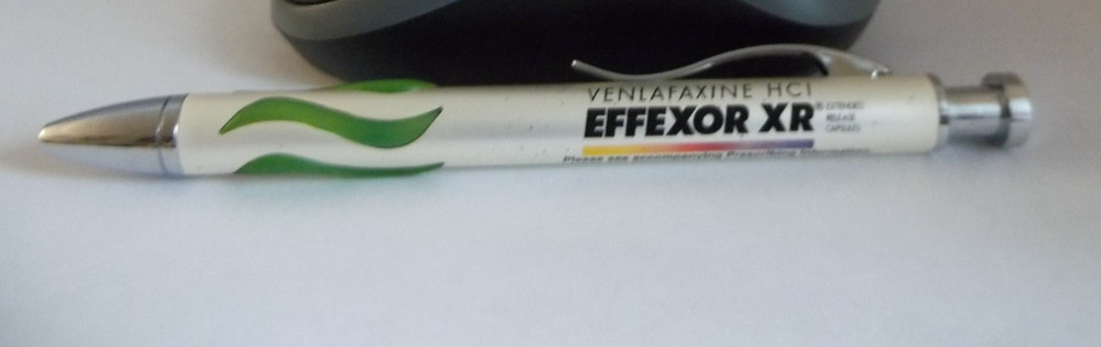 Effexor XR Promotional Pen Metal w/Rubberized Grip – Medium Weight