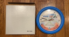 Vintage Micardis HCT Wall Clock Drug Rep 10″ w/original Box Doctors Office Prop