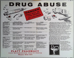 Vintage Political Drug Abuse Pharmacy Public Service Announcement 1960’s POSTER