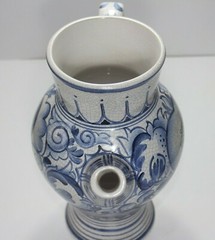Italian Majolica Apothecary jar, Sirup Tamarin Dorum