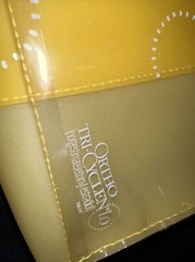 Ortho Tri-Cyclen Drug Rep Pharmaceutical Yellow Vinyl Pouch With Latch Closure