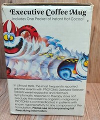 Protonix Coffee Cup Mug Heartburn Monsters Collectible Drug Rep Giveaway HTF