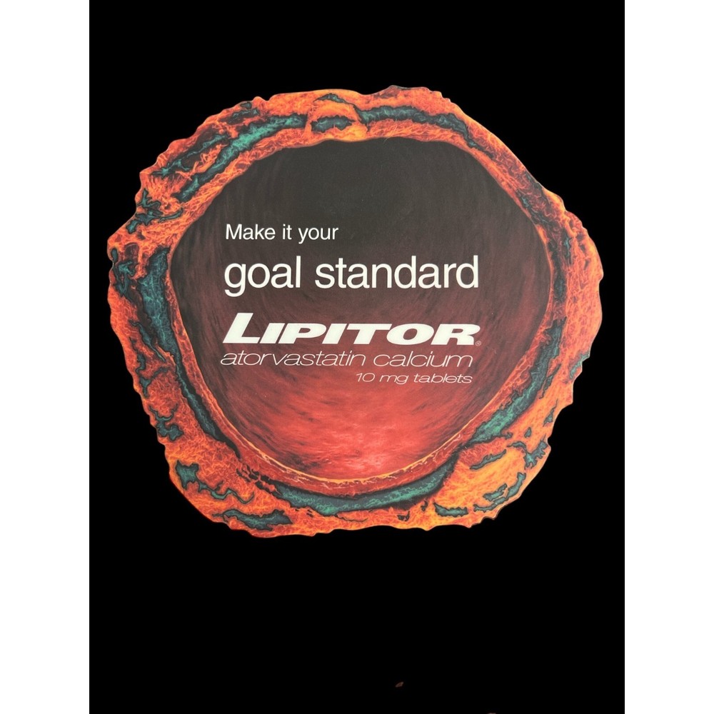 Lipitor Mouse Pad, Pharmaceutical Rep Collectibles, Doctor’s Office Computers