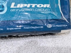 RARE LIPITOR FACIAL TISSUE PACK DRUG REP PROMO PHARMACEUTICAL
