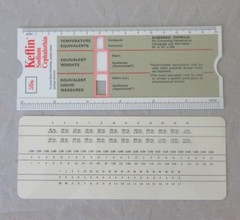 Nurse Ruler Metric Slide Dosage Keflin Sodium Cephalothin Eli Lilly &Co. Vintage